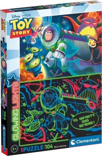 Clementoni Glowing Toy Story Puzzle (Glows in the Dark) (104pc)  for sale in Egypt from Games2Egypt