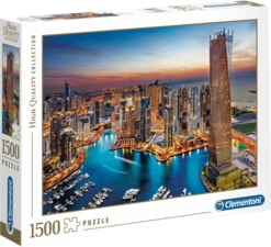 Clementoni Dubai Marina Puzzle (1500pc) -  for sale in Egypt from Games2Egypt