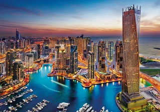 Clementoni Dubai Marina Puzzle (1500pc)  for sale in Egypt from Games2Egypt