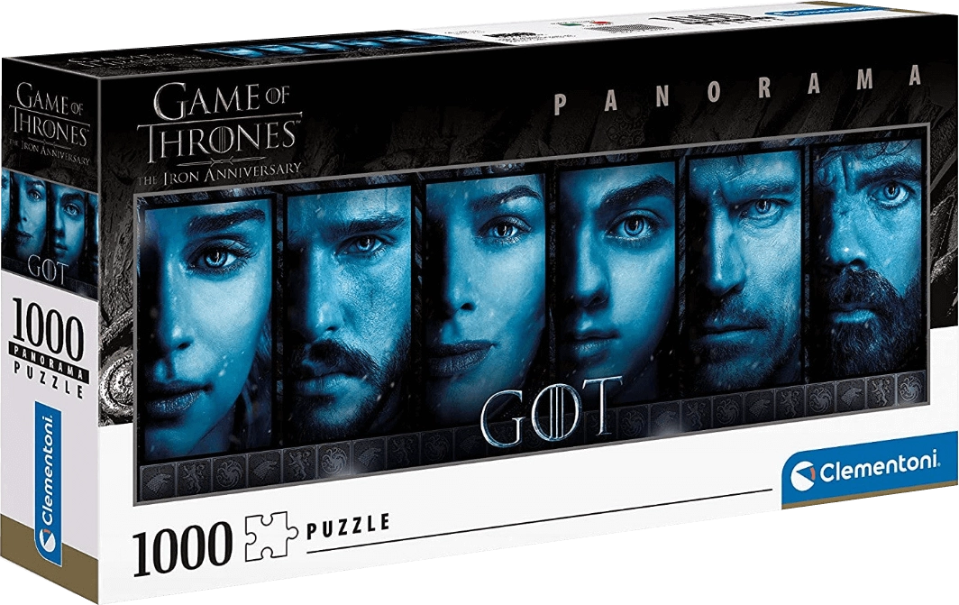 Clementoni Panorama Game of Thrones Puzzle (1000pc)  for sale in Egypt from Games2Egypt