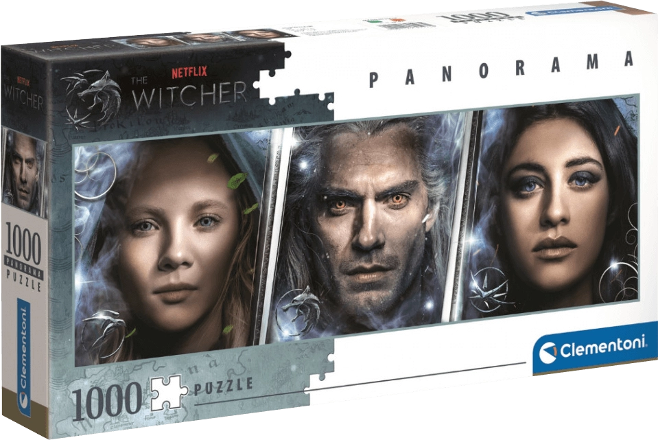 Clementoni Panorama The Witcher Puzzle (1000pc)  for sale in Egypt from Games2Egypt