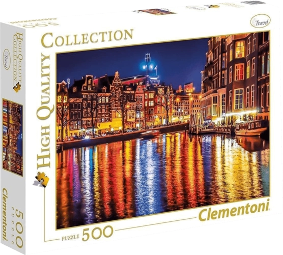 Clementoni Amsterdam Puzzle (500pc)  for sale in Egypt from Games2Egypt