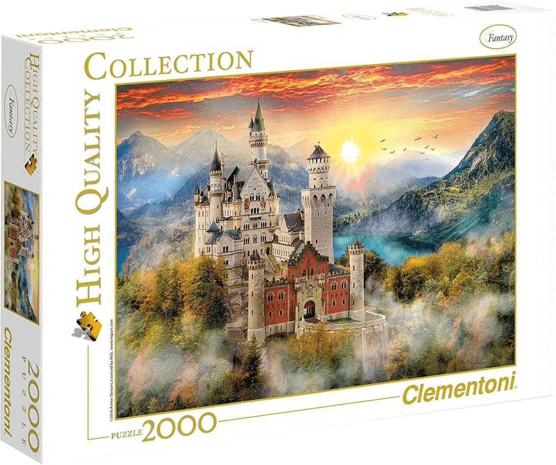 Clementoni Neuschwanstein Puzzle (2000pc)  for sale in Egypt from Games2Egypt