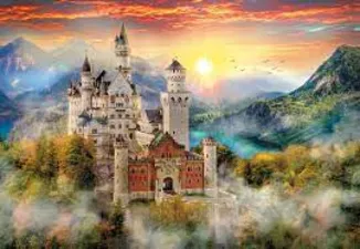 Clementoni Neuschwanstein Puzzle (2000pc)  for sale in Egypt from Games2Egypt