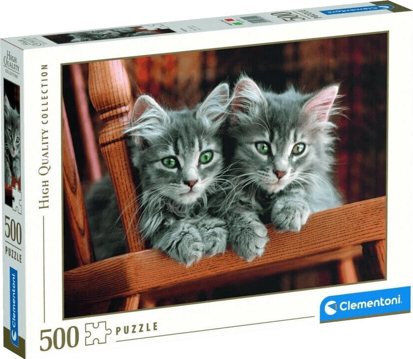 Clementoni Kittens Puzzle (500pc)  for sale in Egypt from Games2Egypt