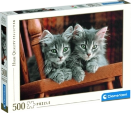 Clementoni Kittens Puzzle (500pc)  for sale in Egypt from Games2Egypt