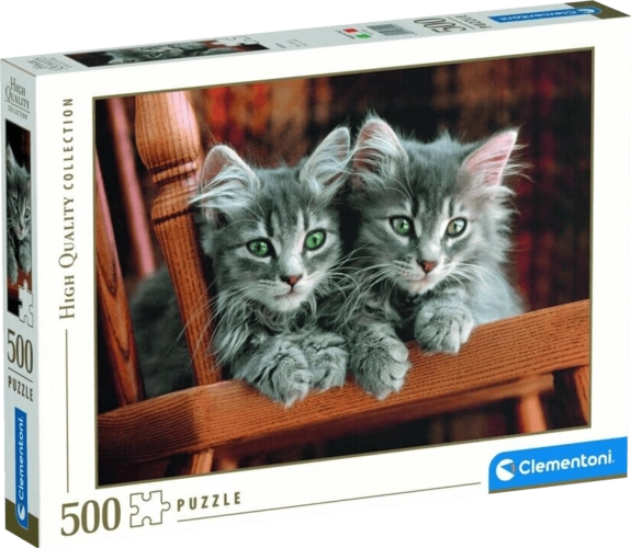 Clementoni Kittens Puzzle (500pc)  for sale in Egypt from Games2Egypt