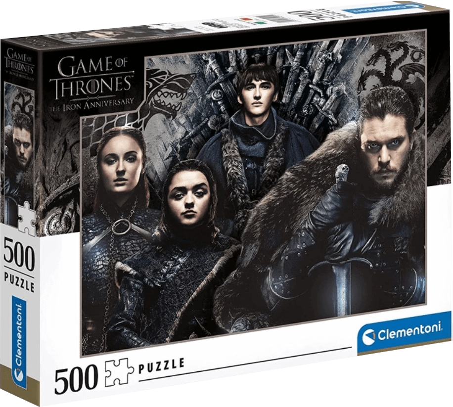 Clementoni Game of Thrones Puzzle (500pc)  for sale in Egypt from Games2Egypt