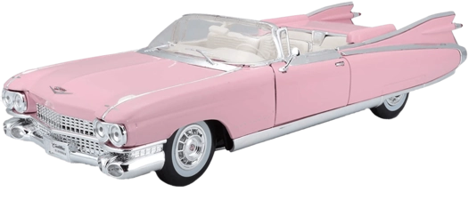 Maisto 1959 Cadillac Eldorado Biarritz (1:18) - Diecast Premiere Edition - Pink (90458)