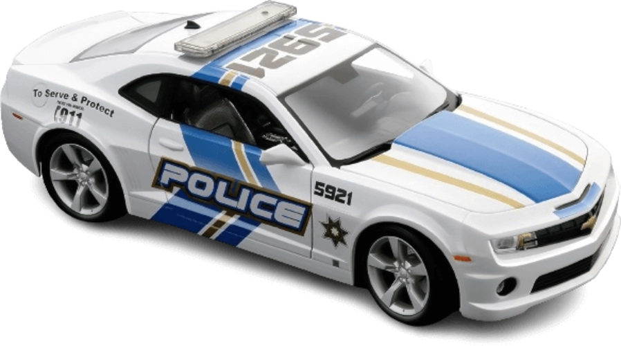 Maisto Chevrolet Camaro RS 2010 (1:18) - Diecast Special Edition - Police Car