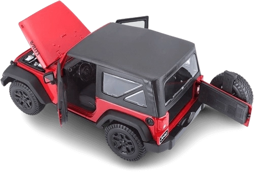 Maisto 2014 Jeep Wrangler (1:18) - Diecast Special Edition - Red  for sale in Egypt from Games2Egypt