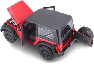 Maisto 2014 Jeep Wrangler (1:18) - Diecast Special Edition - Red (90523)