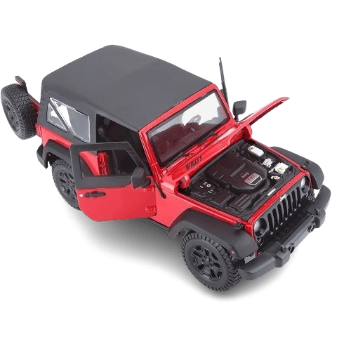 Maisto 2014 Jeep Wrangler (1:18) - Diecast Special Edition - Red  for sale in Egypt from Games2Egypt