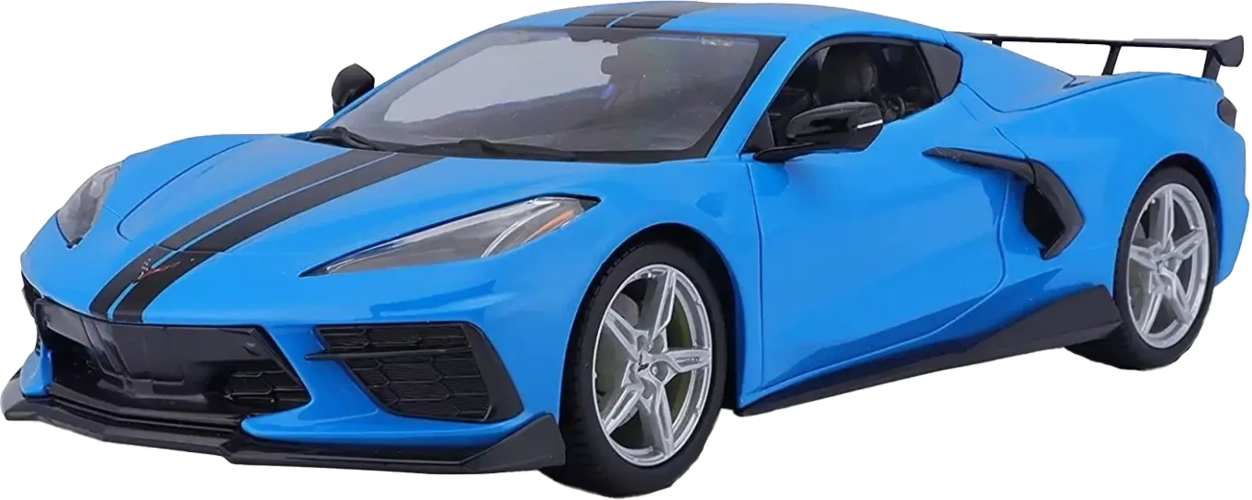 Maisto 2020 CHEVROLET CORVETTE STINGRAY (1:18) - Diecast Special Edition - Blue