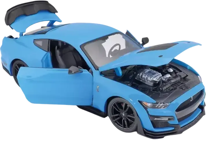 Maisto 2020 Mustang Shelby GT500 (1:18) - Diecast Special Edition - Blue