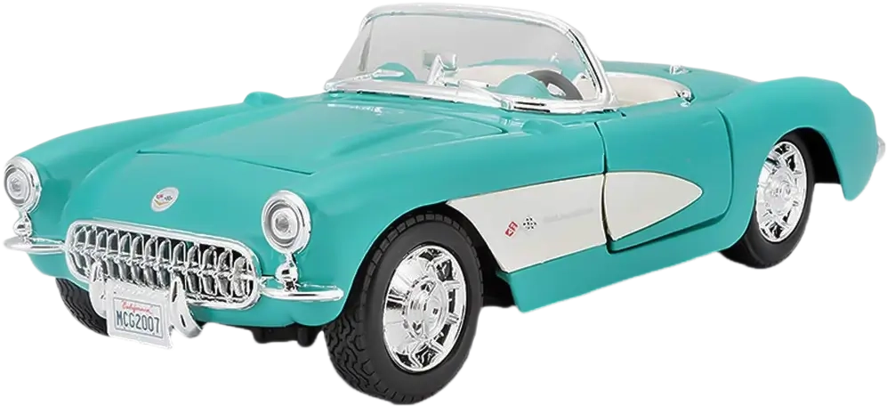 Maisto 1957 Chevrolet Corvette (1:24) - Diecast Special Edition - Tiffany Blue  for sale in Egypt from Games2Egypt