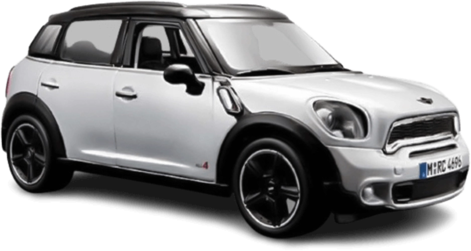 Maisto Mini Countryman (1:24) - Diecast Special Edition - Silver