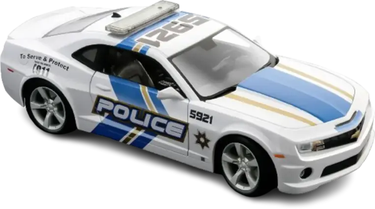 Maisto Chevrolet Camaro RS 2010 (1:24) - Diecast Special Edition - Police Car