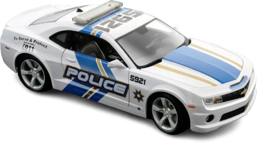 Maisto Chevrolet Camaro RS 2010 (1:24) - Diecast Special Edition - Police Car