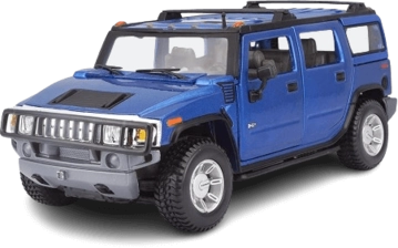 Maisto Hummer H2 (1:27) - Diecast Special Edition - Blue  for sale in Egypt from Games2Egypt