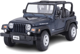 Maisto Jeep Wrangler Rubicon (1:27) - Diecast Special Edition - Black