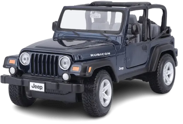 Maisto Jeep Wrangler Rubicon (1:27) - Diecast Special Edition - Black