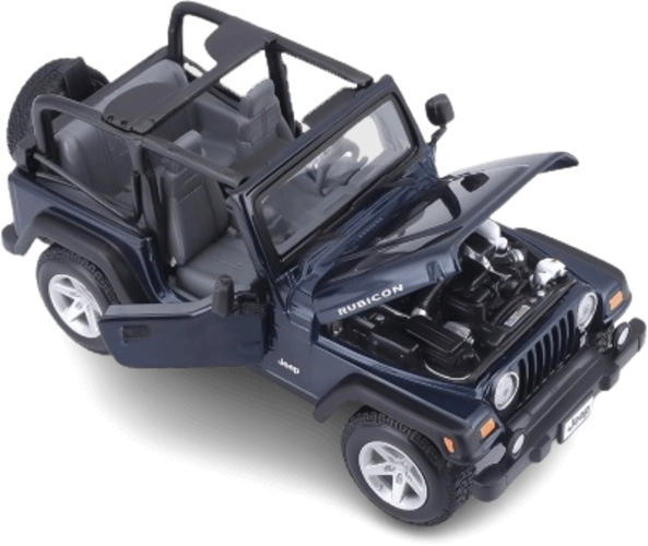 Maisto Jeep Wrangler Rubicon (1:27) - Diecast Special Edition - Black  for sale in Egypt from Games2Egypt