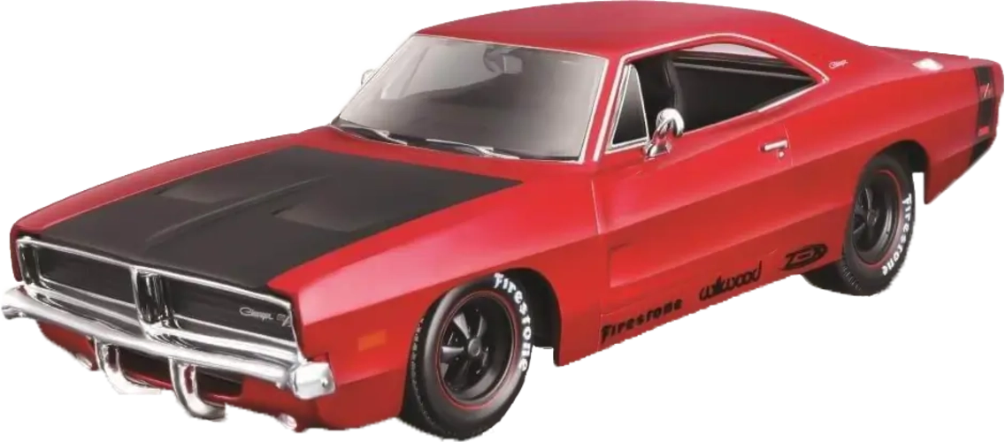 Maisto 1969 Dodge Charger R/T (1:24) - Diecast Muscle Edition - Green