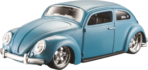 Maisto Design 124 Volkswagen Beetle (1:24) - Diecast Outlows - Blue