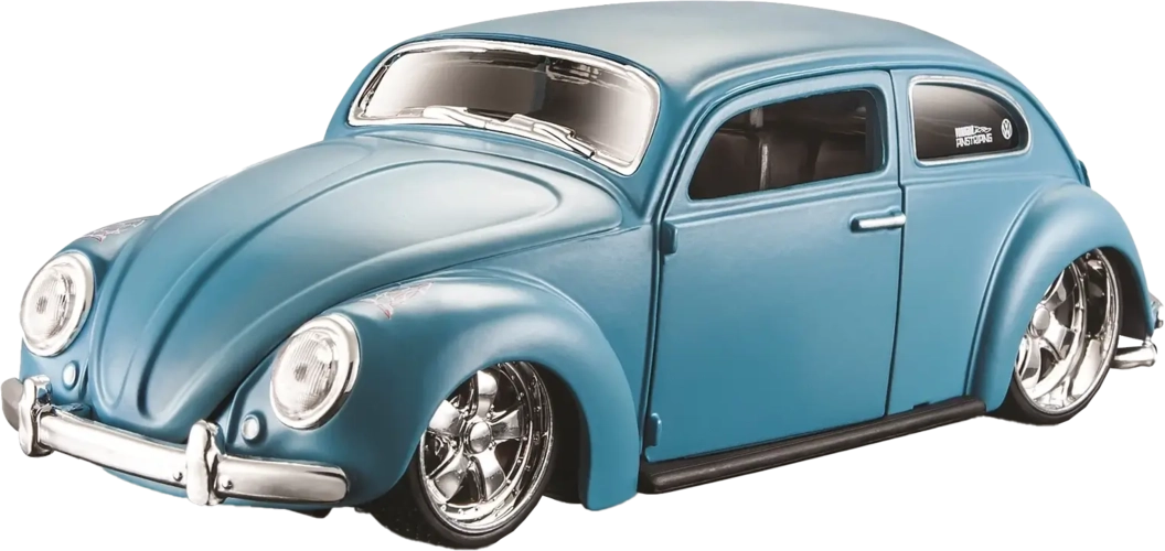 Maisto Design 124 Volkswagen Beetle (1:24) - Diecast Outlows - Blue