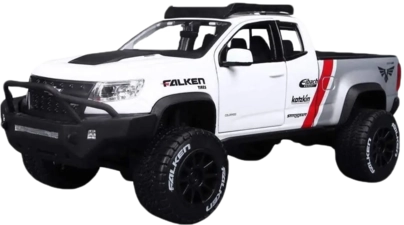 Maisto Design 2017 Chevrolet Colorado ZR2 (1:24) - Diecast Off -Road Series - White -  for sale in Egypt from Games2Egypt