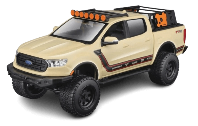 Maisto Design 2019 Ford Ranger (1:27) - Diecast Off Road - White