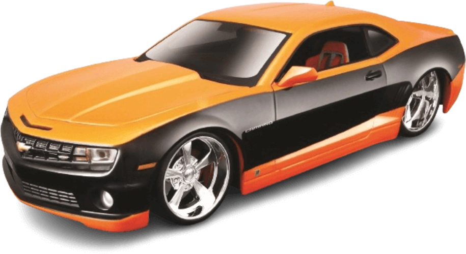 Maisto 2010 Chevrolet Camaro RS (1:24) - Diecast Assembly Line - Orange