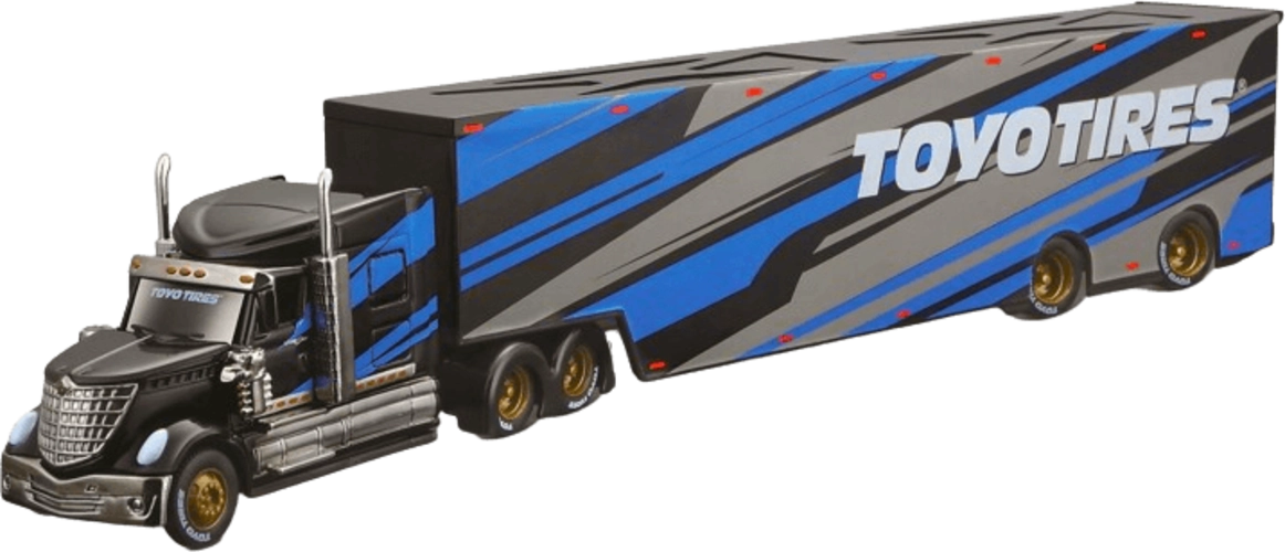 Maisto Design Custom Hauler (1:64) - Diecast TOYOTIRES - Blue