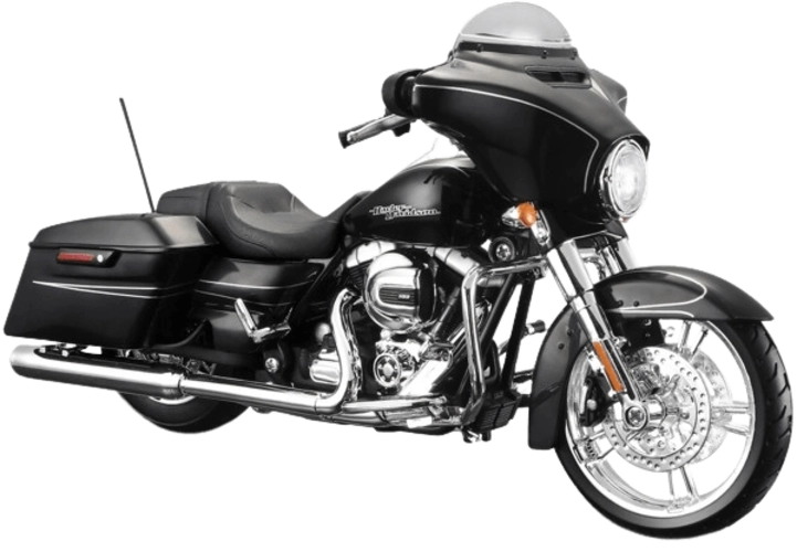 Maisto 2015 Street Glide (1:12) - Diecast H-D Motorcycles - Black