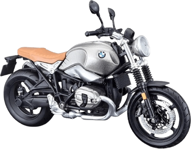 Maisto BMW R nineT Scrambler (1:12) - Diecast H-D Motorcycles - Silver