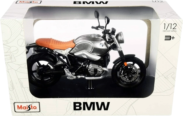 Maisto BMW R nineT Scrambler (1:12) - Diecast H-D Motorcycles - Silver  for sale in Egypt from Games2Egypt