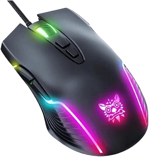 Onikuma CW905 RGB Gaming Mouse - Black  for sale in Egypt from Games2Egypt