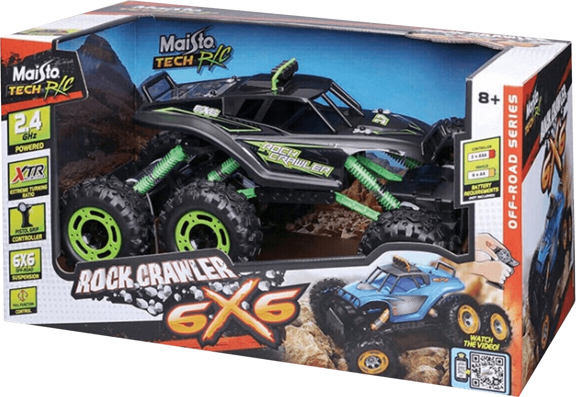 Maisto RC Off Road Rock Crawler 6x6 Vehicle  for sale in Egypt from Games2Egypt