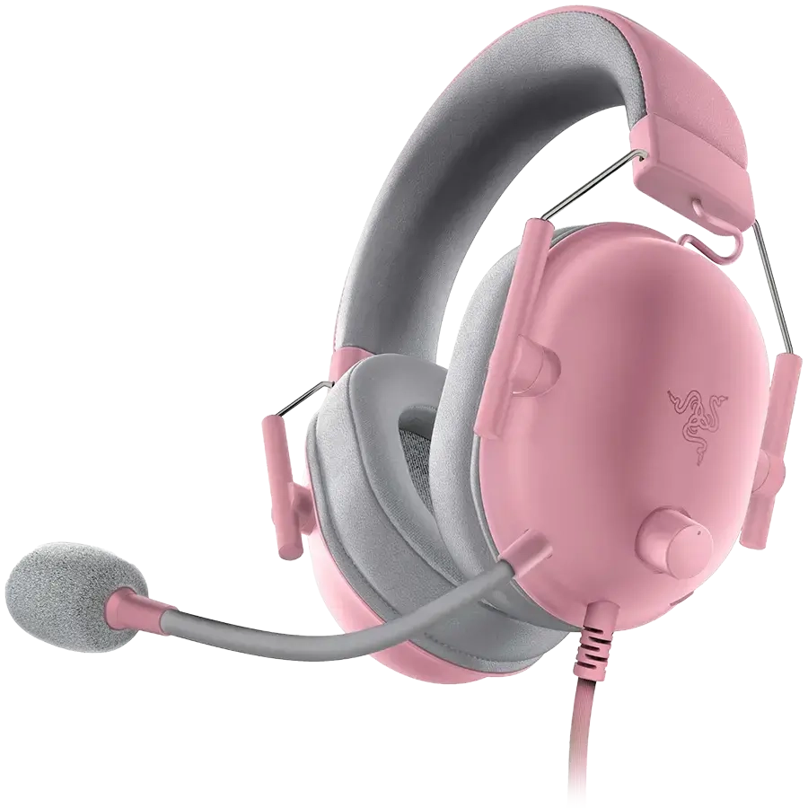 Razer BlackShark V2 X Wired Gaming Headphone - Quartz Pink  for sale in Egypt from Games2Egypt