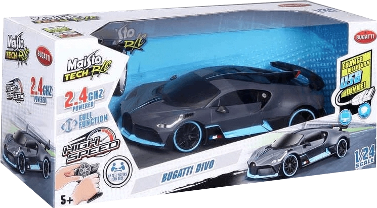 Maisto RC Premium Bugatti Divo Vehicle - Black  for sale in Egypt from Games2Egypt