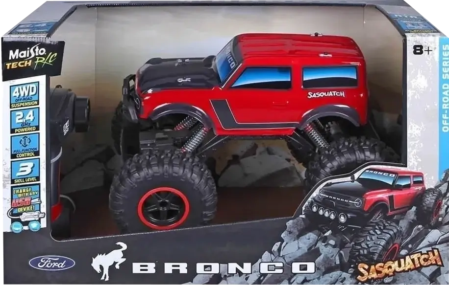 Maisto RC Ford Bronco Sasquatch - Red  for sale in Egypt from Games2Egypt