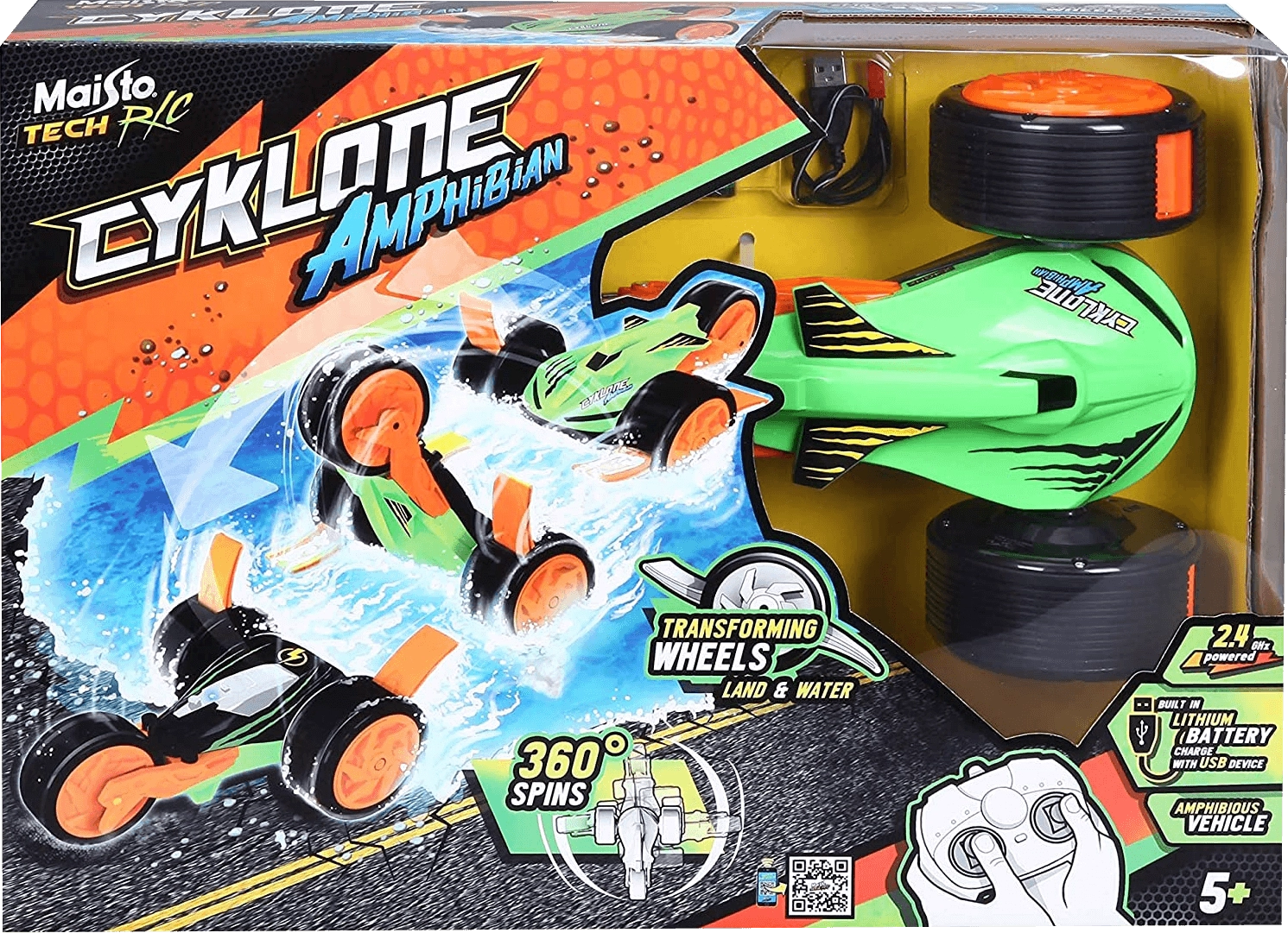 Maisto RC CyKlone Amphibian Vehicle  for sale in Egypt from Games2Egypt