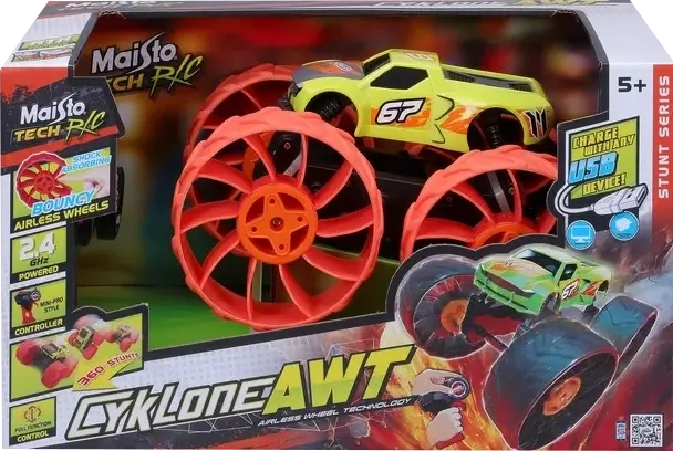 Maisto RC Cyklone AWT - Yellow  for sale in Egypt from Games2Egypt