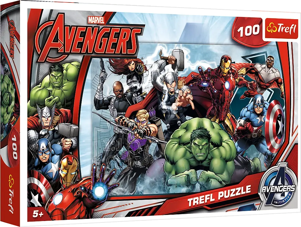 Trefl Marvel Avengers Let's Attack Puzzle - 100 Pcs  for sale in Egypt from Games2Egypt