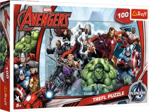 Trefl Marvel Avengers Let's Attack Puzzle - 100 Pcs (90940)