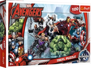 Trefl Marvel Avengers Let's Attack Puzzle - 100 Pcs (90940)