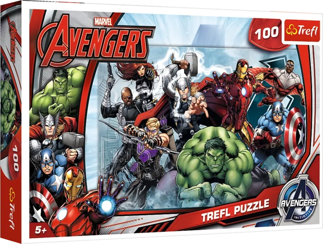 Trefl Marvel Avengers Let's Attack Puzzle - 100 Pcs