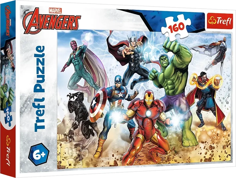 Trefl Marvel Avengers Ready to Save the World Puzzle - 160 Pcs  for sale in Egypt from Games2Egypt