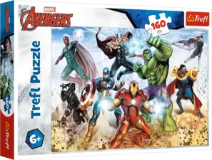 Trefl Marvel Avengers Ready to Save the World Puzzle - 160 Pcs (90942)